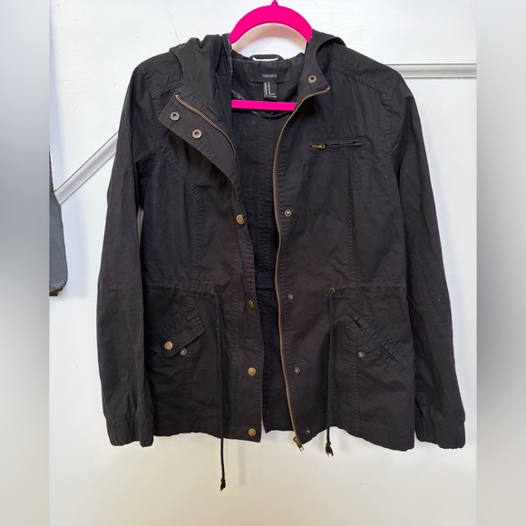 Black Utility Jacket - Picture 1 of 2